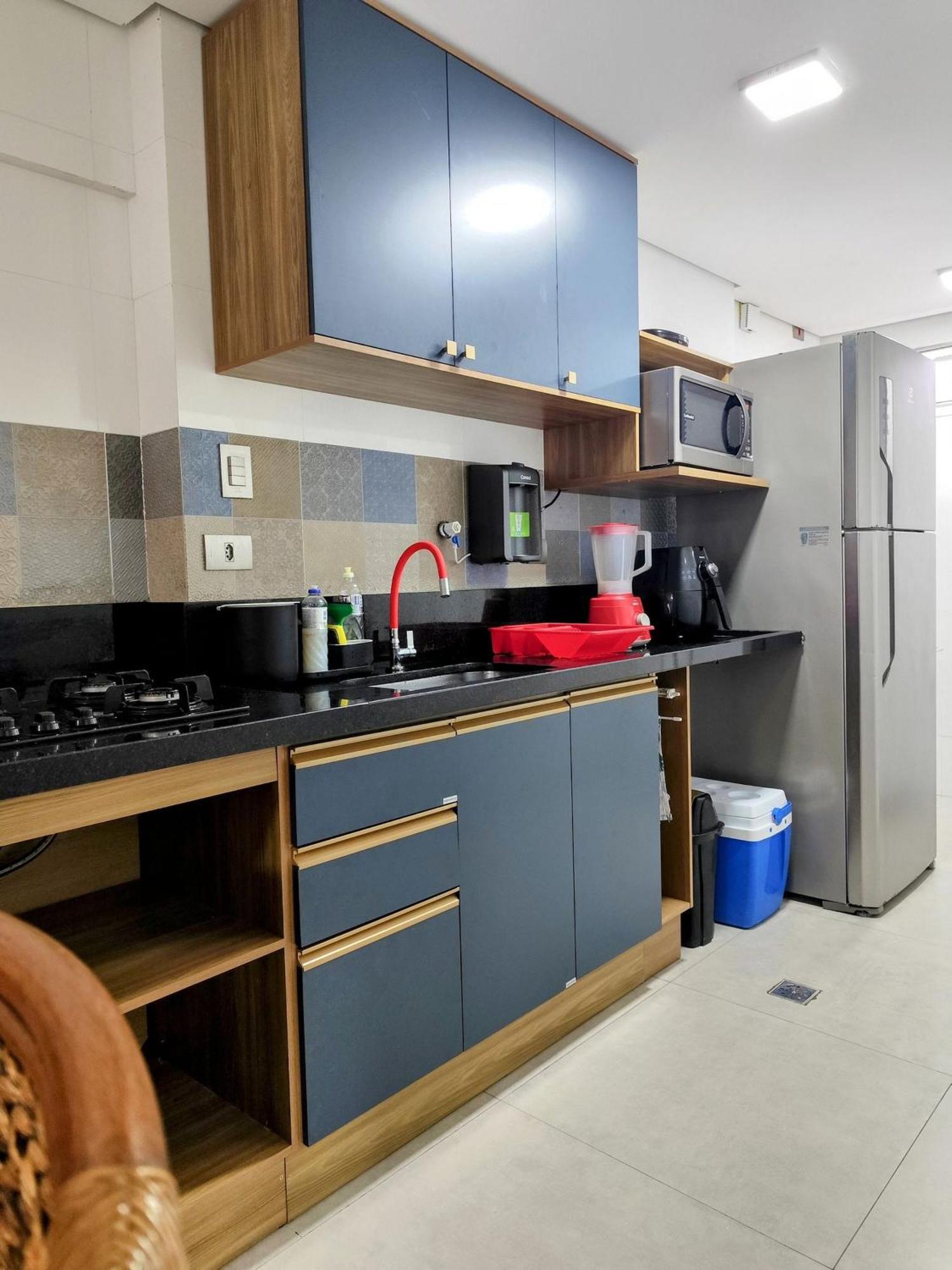 Apartment F1 Pe Na Areia: Beachfront With Sea Views In Guaruja
