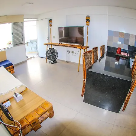 F1 Pe Na Areia: Beachfront Suites with Sea Views in Guaruja Exterior photo